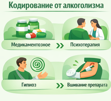 кодирование от алкоголизма в Гурьевске Санати